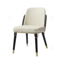 Italian light luxury solid wood dining Turri chair